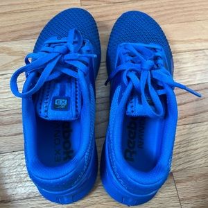 Reebok nano X3. Used once. Royal blue.